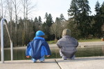Will and Nick, a calm version of the plunge site