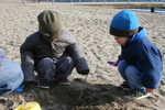 balmy day for playing in the sand!