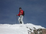 Diane on top of Goat Peak