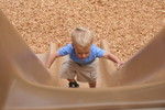 Up he goes