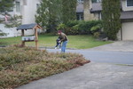 Scott preparing Will for a Scuttlebug Run