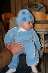 Nick, ready to be carried