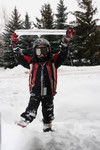Alden, and the giant icicle