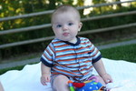 Nick, sitting on his own
