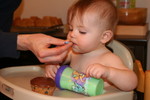 he gets to lick the frosting off the candle