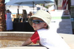 Will by the fountain