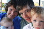 Self portrait family shot