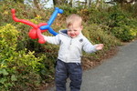 Something about spider man balloon is GREAT!