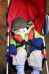 Nick, a little bundled for a windy morning in Victoria