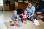 Birthday Playdate with Kyle (7 months) and Jannel