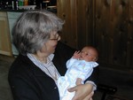 Grama Lumpkin gets a visit