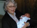 Grama Lumpkin is all smiles