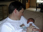 Happy dad