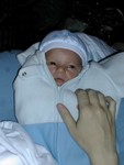 The sleep sack is a bit big