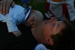 Napping at the Sun Valley Symphony