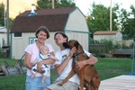 Final family photo with Tux