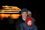 Enjoying the carols at the Christmas Ships