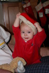Take this Santa hat off me!
