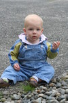 Little boys like rocks