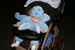 Here's how to stuff an octopus into a stroller.
