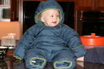 Mom and Dad want me to be really warm when we go into the mountains.  This should do it!