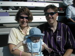Will's first Husky football game (Notre Dame won 36-17)